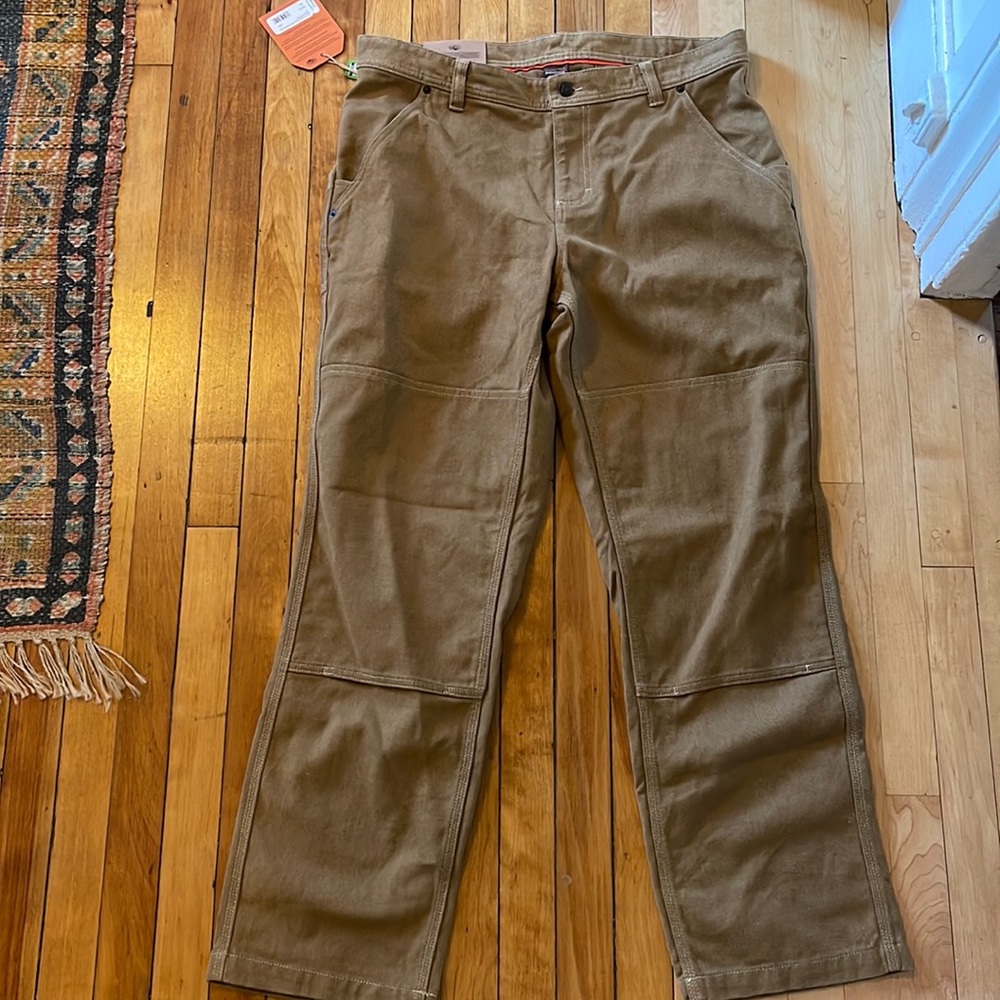 Patagonia Iron Forge Hemp Canvas Double Knee Pants size 16
